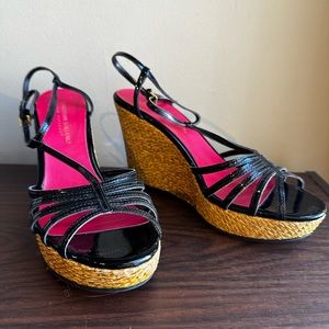 Christian Siriano for Payless Wedges Black